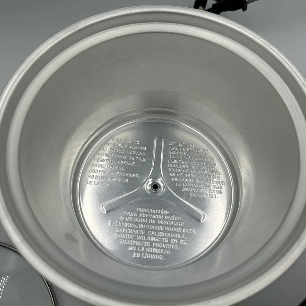 Crockpot SCR151‎ 1.5 Quart Manual Slow Cooker Black Round Mini Dip Warmer Tested